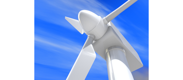 風力発電機｜空  | 環境・自然・エネルギー・災害 - エネルギー / 地球 / 自然 / 環境 / 写真 / イラスト / フリー素材 / ダウンロード