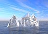 氷山｜温暖化 | 環境 | 自然 | エネルギー | 災害 - 環境イメージ｜フリーイラスト素材