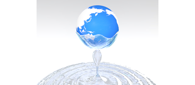 地球再生 | 水滴 | グラデーション | 環境 | 自然 | エネルギー | 災害 - エネルギー / 地球 / 自然 / 環境 / 写真 / イラスト / フリー素材 / ダウンロード