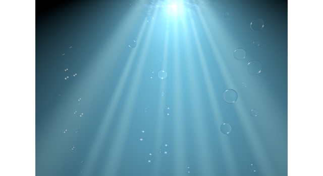 海底/水泡｜輝き｜きれい/眩しい | 環境・自然・エネルギー・災害素材 - エネルギー / 地球 / 自然 / 環境 / 写真 / イラスト / フリー素材 / ダウンロード