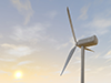 Wind power generation | Renewable energy | Power generation wind turbines | Wind turbines | Environment, nature, energy, disasters --Environmental image | Free illustration material