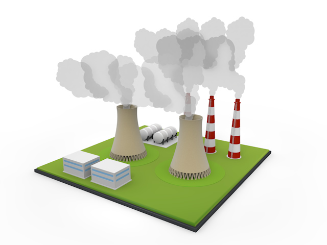 原子力発電所 | エネルギー | 核発電所 | 原発 | 環境 | 自然 | エネルギー | 災害 - エネルギー / 地球 / 自然 / 環境 / 写真 / イラスト / フリー素材 / ダウンロード