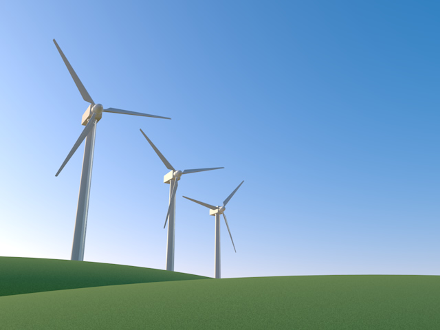 発電風車 | 風力タービン | 風力発電 | 再生可能エネルギー  | 環境・自然・エネルギー・災害 - エネルギー / 地球 / 自然 / 環境 / 写真 / イラスト / フリー素材 / ダウンロード