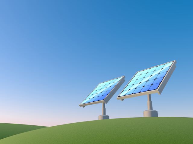 太陽光発電 | ソーラー発電 | 再生可能エネルギー | ソーラーパネル素材 | 環境・自然・エネルギー・災害 - エネルギー / 地球 / 自然 / 環境 / 写真 / イラスト / フリー素材 / ダウンロード