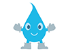 Water Drops | Characters | Smiles | Environment / Nature / Energy / Disasters-Environment / Nature / Energy | Free Illustrations