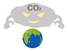 地球 | 温暖化 | CO2 | 環境 | 自然 | エネルギー | 災害 - 環境・自然・エネルギー｜フリーイラスト