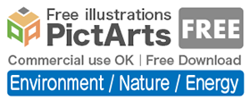 Free Illustrations of the Global Environment and Natural Energy